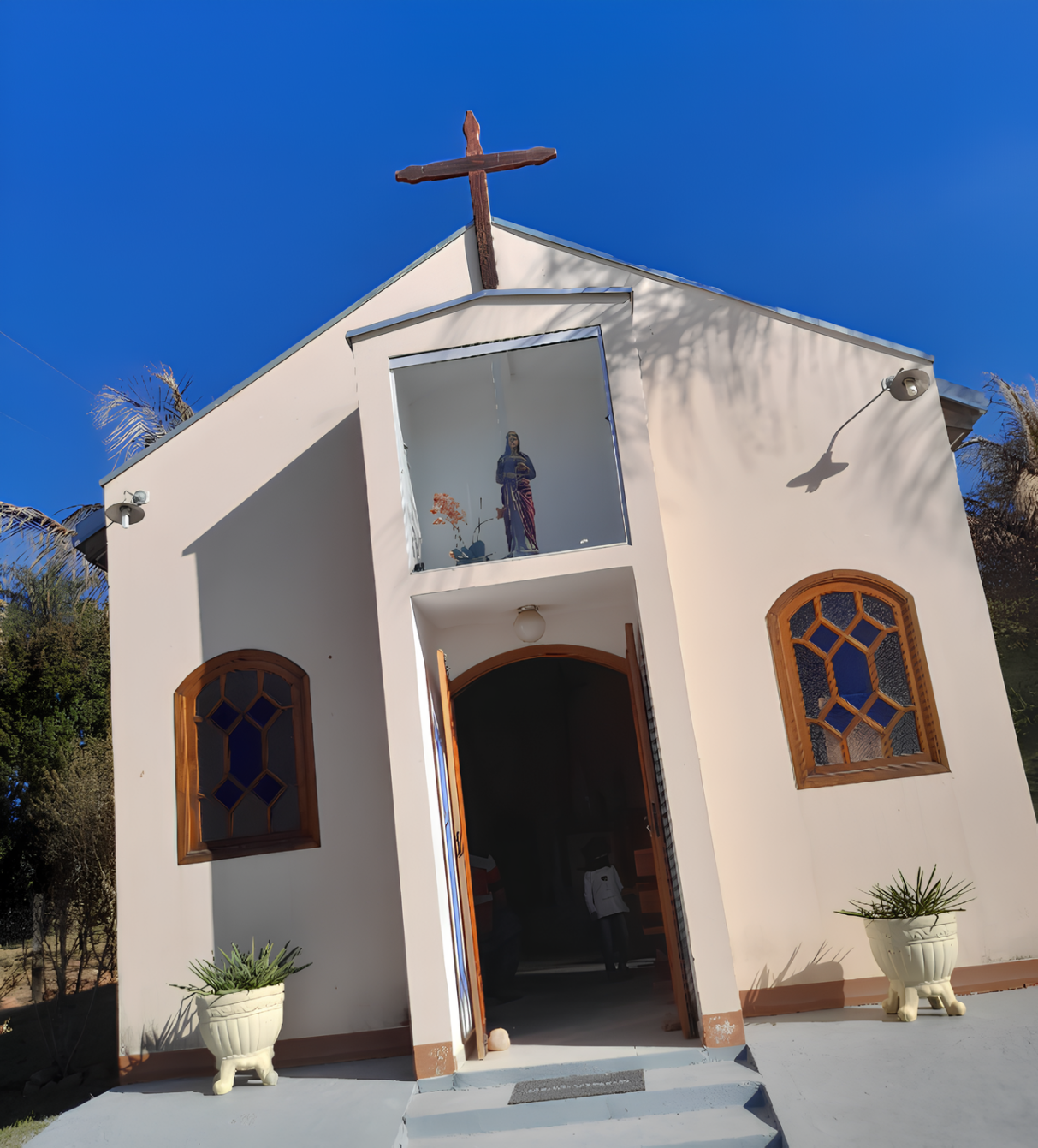 Capela - Mineração Santa Luzia, Endereço: Rua Padre Donizete - Zona Rural,  Aberto a Visitação: Não